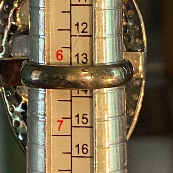 FINAL PRICE 👛👛NWOT $850.00 RETAIL VALUE TANZANITE MOONSTONE RING - Picture 9 of 12